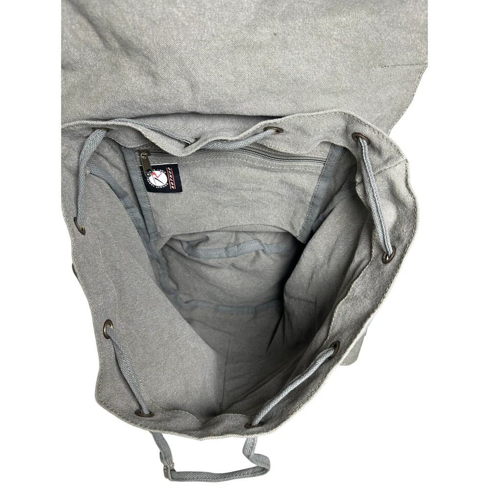 Rothco Backpack Unisex Large Grey Medic Bag Canvas Military Style Rucksack - Picture 7 of 11